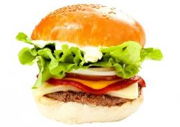 チーズバーガー【ポテト付】