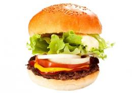 ハンバーガー【ポテト付】