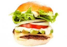 アボカドチーズバーガー【ポテト付】